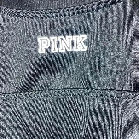 Victoria Secret PINK Black Sports Bra- Small - Picture 3 of 4